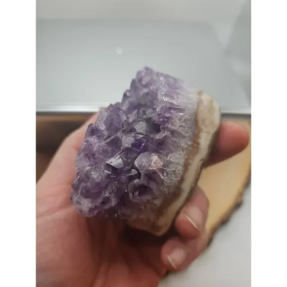 Amethyst Geode Cluster. .66lb - Picture 6 of 11